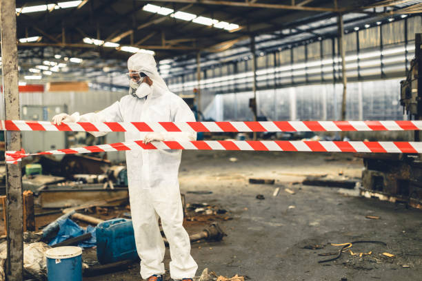 Professional Trauma Scene Cleanup technician working in Riverdale, UT